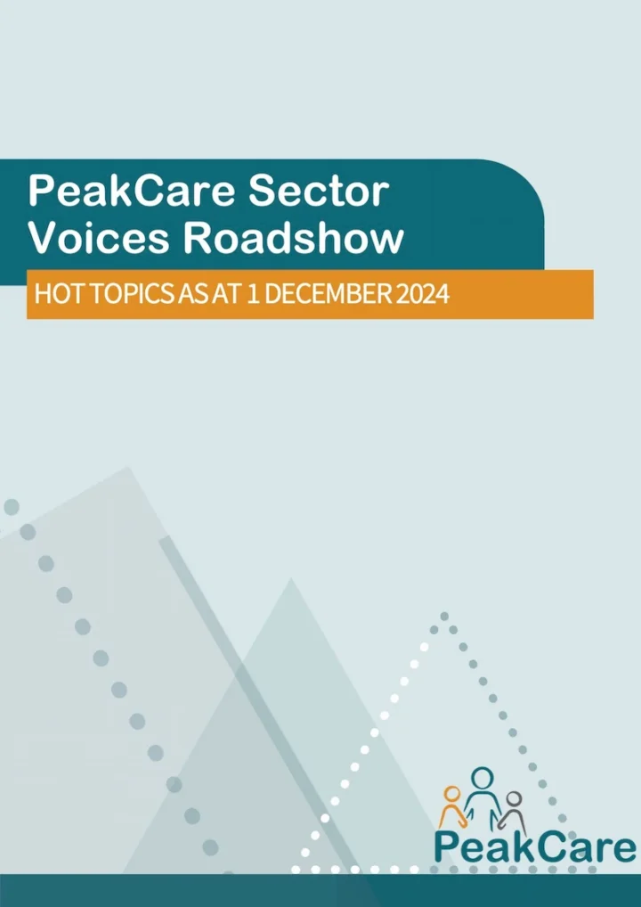 Roadshow report cover
